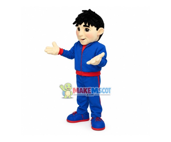 Auto Repair Worker Studying Methods Mascot Costume Auto Repair Worker Studying Methods Mascot Costume