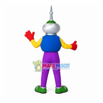 Towering Lightning Rod Doll Mascot Costume