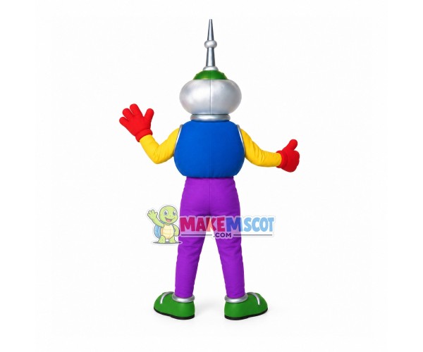 Towering Lightning Rod Doll Mascot Costume Towering Lightning Rod Doll Mascot Costume