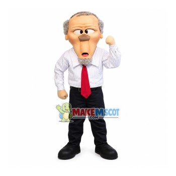 The Old Principal On Motivational Speech Mascot Costume The Old Principal On Motivational Speech Mascot Costume