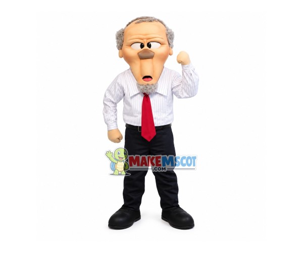 The Old Principal On Motivational Speech Mascot Costume The Old Principal On Motivational Speech Mascot Costume