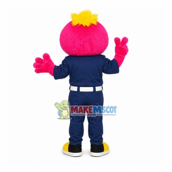 Smiley Plush Doll of Safety Protection System Mascot Costume Smiley Plush Doll of Safety Protection System Mascot Costume