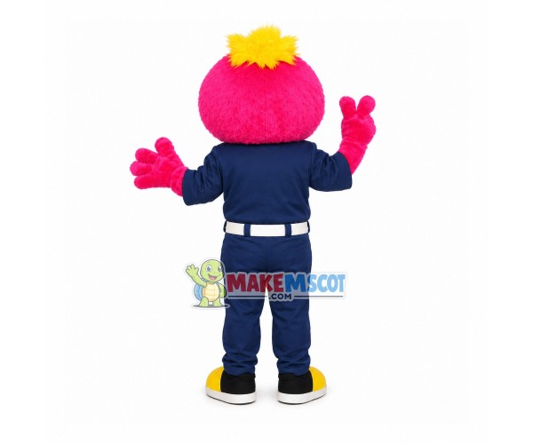 Smiley Plush Doll of Safety Protection System Mascot Costume Smiley Plush Doll of Safety Protection System Mascot Costume