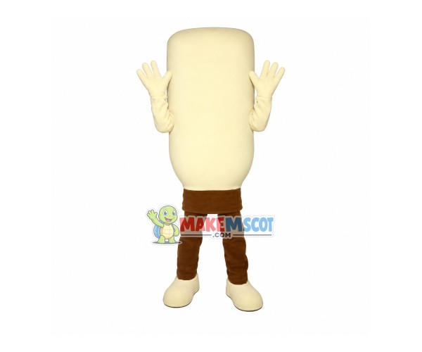 Inverted Bottle of Vegetable Butter Mascot Costume Inverted Bottle of Vegetable Butter Mascot Costume