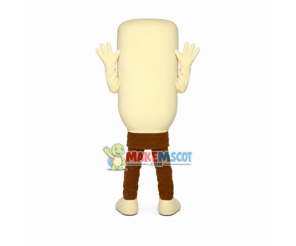 Inverted Bottle of Vegetable Butter Mascot Costume Inverted Bottle of Vegetable Butter Mascot Costume