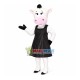 Lady Cow With Expensive Pendant Mascot Costume Lady Cow With Expensive Pendant Mascot Costume
