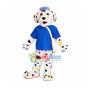 Painted Dalmatian Carrying Messenger Bag Mascot Costume