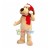 Adult Beige Dog Mascot Costume For Christmas Event