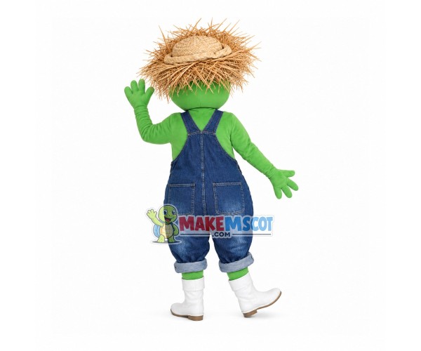 Cozy Fisherman Crocodile Baby Mascot Costume