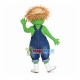 Cozy Fisherman Crocodile Baby Mascot Costume