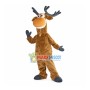 Long Neck Moose With Power Antlers Mascot Costume