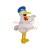 Admiralty Command White Chicken Mascot Costume