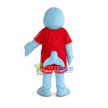 The Dolphin of Bahrain Basketball Team Mascot Costume The Dolphin of Bahrain Basketball Team Mascot Costume