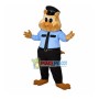 Police Owl Doing Investigation Mascot Costume