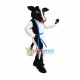 Fashion Cow Model Wearing Belt Mascot Costume Fashion Cow Model Wearing Belt Mascot Costume