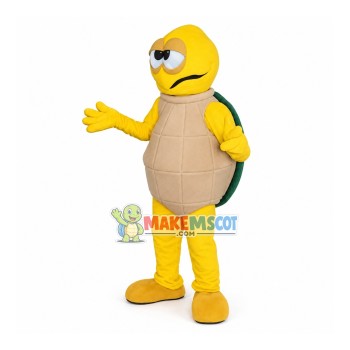 Dissatisfied Crooked-mouthed Tortoise Mascot Costume Dissatisfied Crooked-mouthed Tortoise Mascot Costume