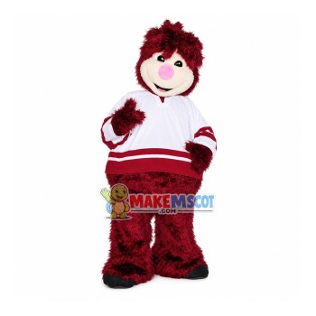 Long Wool Doll of Storm Team Mascot Costume Long Wool Doll of Storm Team Mascot Costume