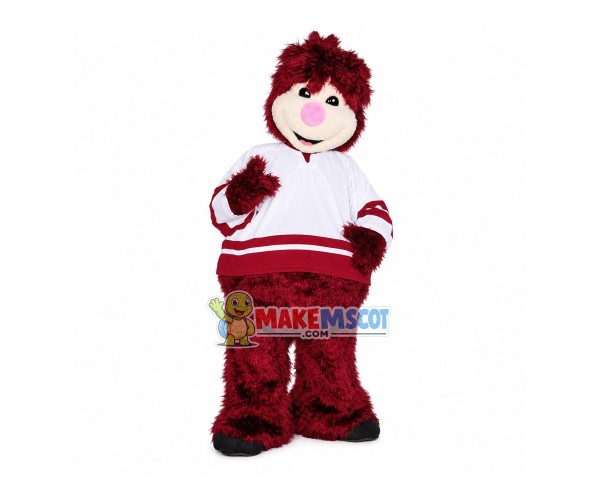 Long Wool Doll of Storm Team Mascot Costume Long Wool Doll of Storm Team Mascot Costume