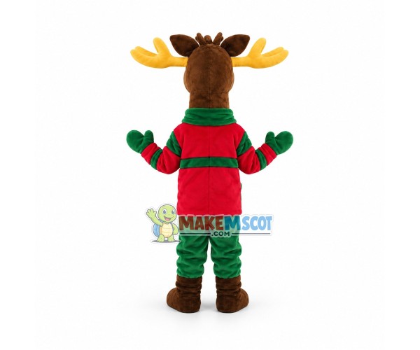 Christmas Reindeer Mascot Adult Costume Christmas Reindeer Mascot Adult Costume