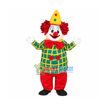 Benzo the Clown Mascot Costume Benzo the Clown Mascot Costume