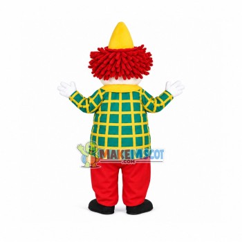 Benzo the Clown Mascot Costume Benzo the Clown Mascot Costume