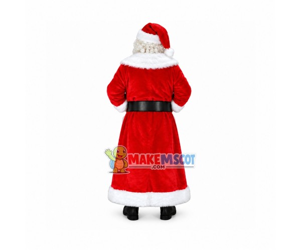 Santa Claus Mascot Costume Santa Claus Mascot Costume
