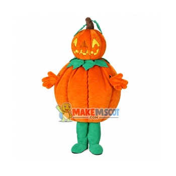 Halloween Pumpkin Man Mascot Costume Halloween Pumpkin Man Mascot Costume