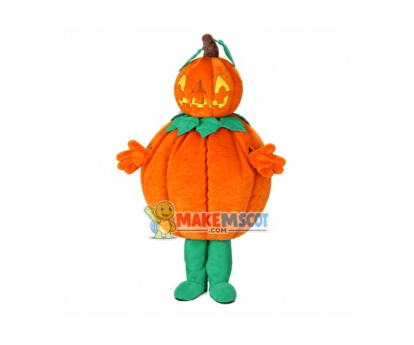 Halloween Pumpkin Man Mascot Costume Halloween Pumpkin Man Mascot Costume