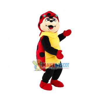 Lovely Cartoon Ladybug Mascot Adult Costume Lovely Cartoon Ladybug Mascot Adult Costume