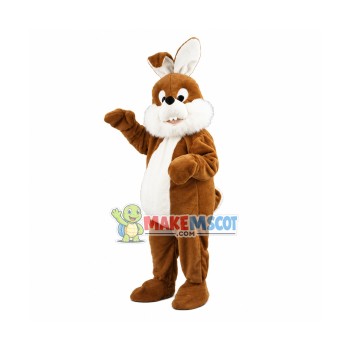 Brown Rabbit Mascot Adult Costume Brown Rabbit Mascot Adult Costume