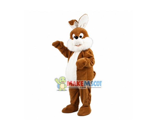 Brown Rabbit Mascot Adult Costume Brown Rabbit Mascot Adult Costume
