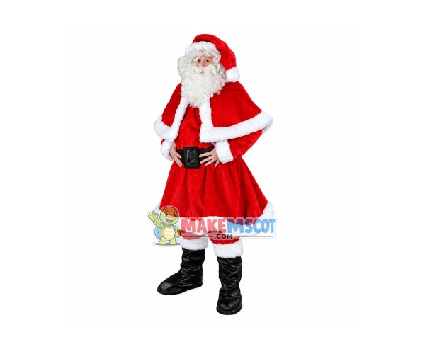 2nd Version Of Santa Claus Mascot Costume 2nd Version Of Santa Claus Mascot Costume
