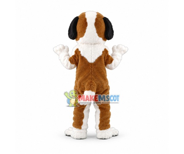 Lovely St. Bernard Mascot Adult Costume Lovely St. Bernard Mascot Adult Costume