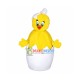 Adorable Newborn Chicken In Egg Shell Mascot Costume	
