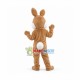 Lovely Brown Rabbit Mascot Adult Costume Lovely Brown Rabbit Mascot Adult Costume