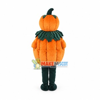 2nd Version Of Halloween Pumpkin Man Mascot Costume 2nd Version Of Halloween Pumpkin Man Mascot Costume