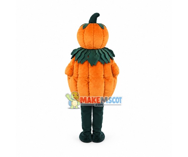2nd Version Of Halloween Pumpkin Man Mascot Costume	