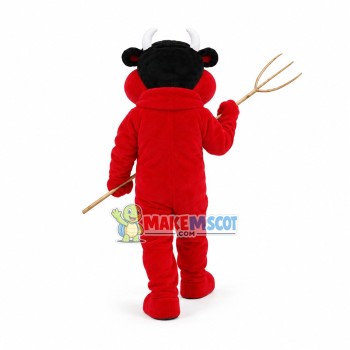 Happy Devil Mascot Adult Costume Happy Devil Mascot Adult Costume