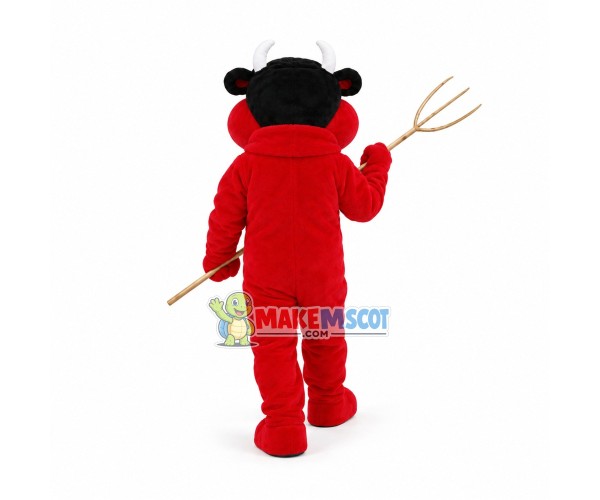 Happy Devil Mascot Adult Costume Happy Devil Mascot Adult Costume