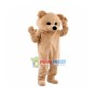 Beige Bear Mascot Adult Costume	