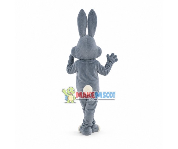 Lovely Grey Bunny Mascot Adult Costume Lovely Grey Bunny Mascot Adult Costume