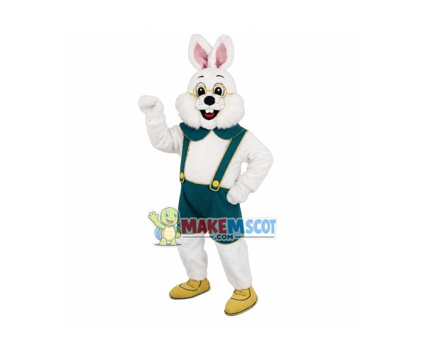 Lovely Bavarian Rabbit Mascot Adult Costume Lovely Bavarian Rabbit Mascot Adult Costume