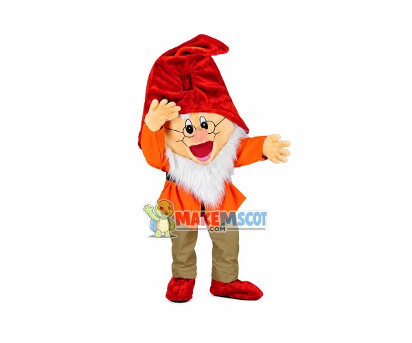 Leader Doc Dwarfs Mascot Adult Costume Leader Doc Dwarfs Mascot Adult Costume