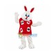 Queen's Court White Rabbit Mascot Costume Queen's Court White Rabbit Mascot Costume