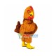 Clucking Brown Hen Mascot Costume Clucking Brown Hen Mascot Costume