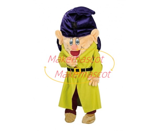 Funny Dopey Dwarfs Mascot Adult Costume	