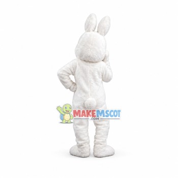 Lovely White Rabbit Mascot Costume Lovely White Rabbit Mascot Costume