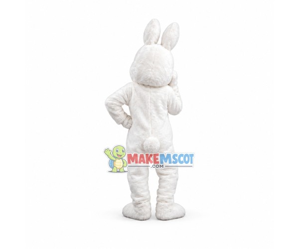 Lovely White Rabbit Mascot Costume Lovely White Rabbit Mascot Costume