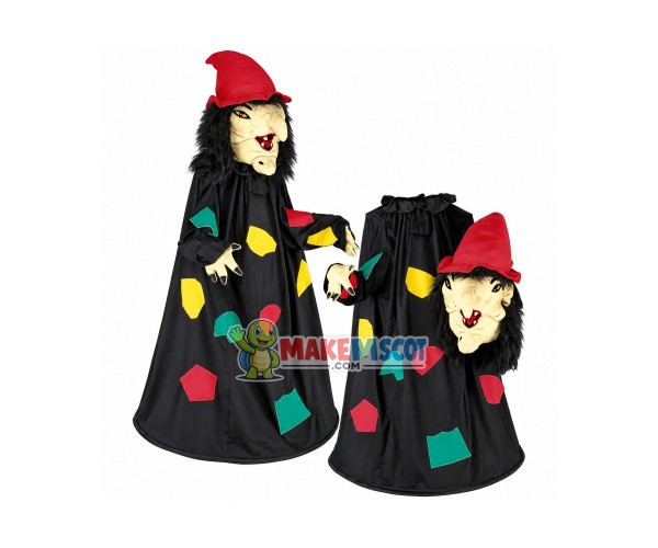 Scary Old Witch Mascot Costume Scary Old Witch Mascot Costume