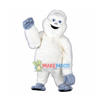 Happy Yeti Mascot Adult Costume 